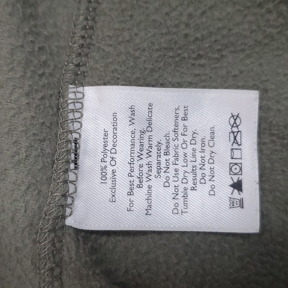 Men's Eddie Bauer 1/4 Zip Pullover Size M - Picture 4 of 5